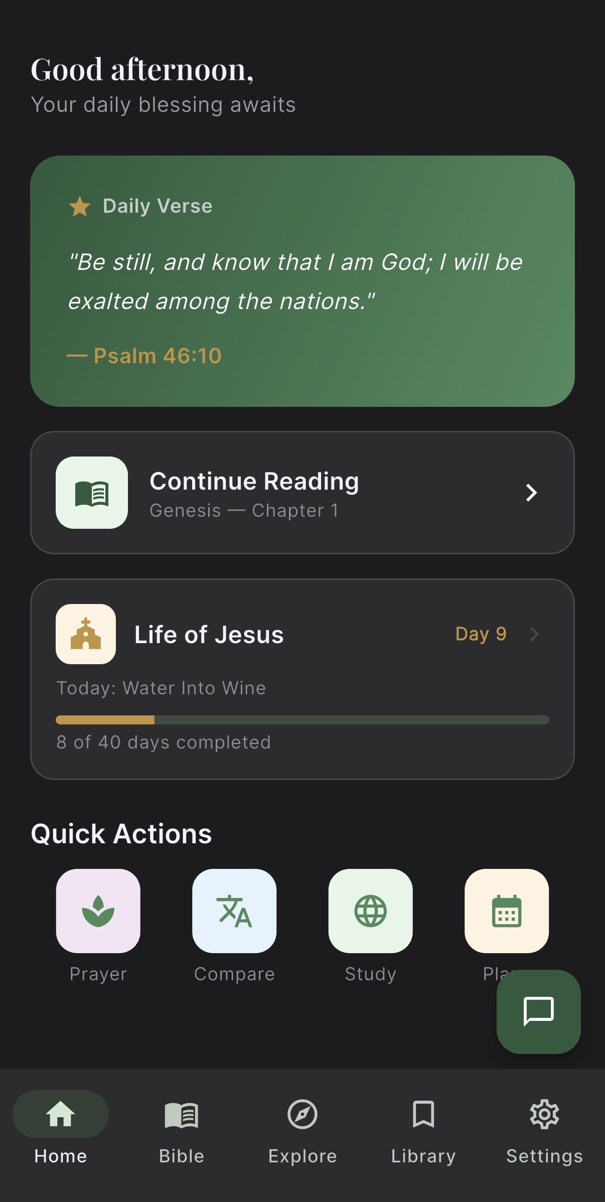 GlorytoGod Bible App — Mission-Driven Scripture App